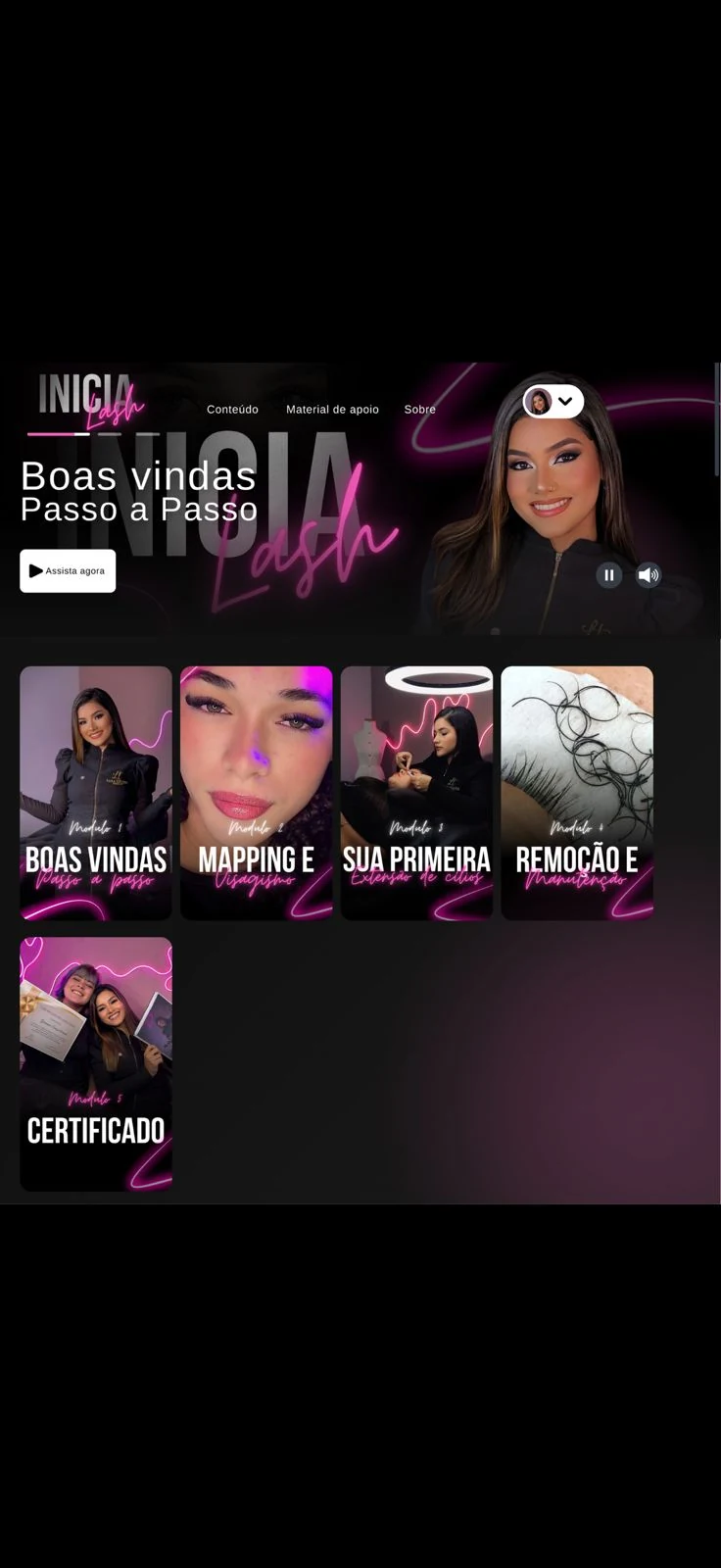 Área de membros de projeto digital 03