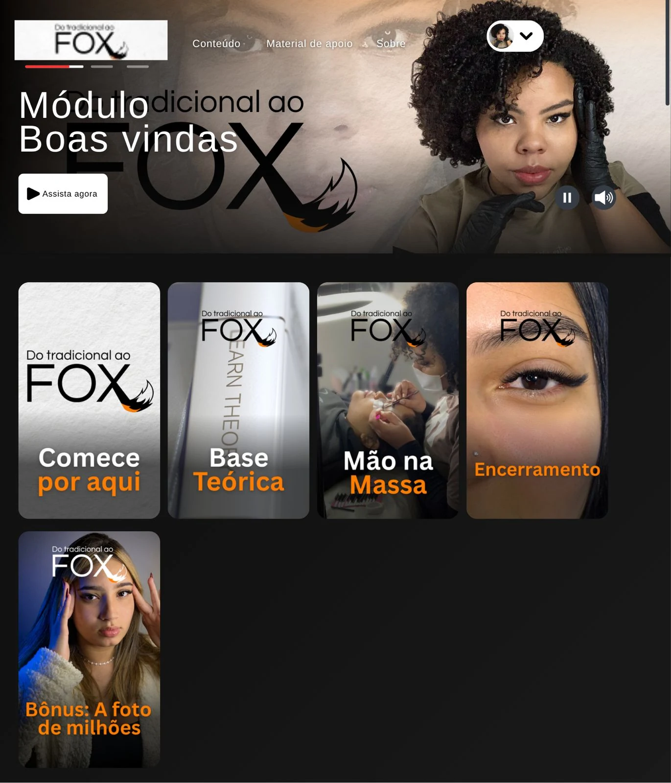 Área de membros de projeto digital 04