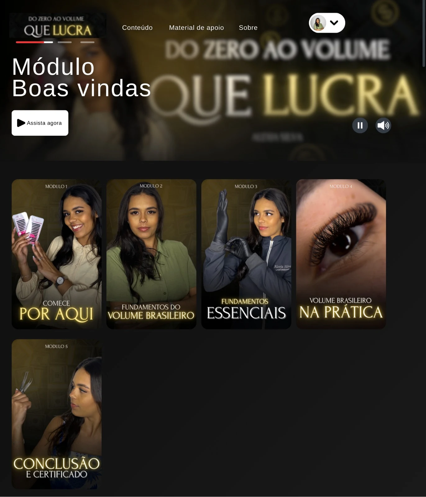 Área de membros de projeto digital 07