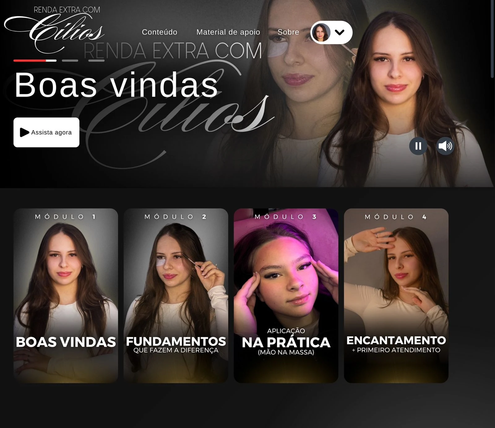 Área de membros de projeto digital 23