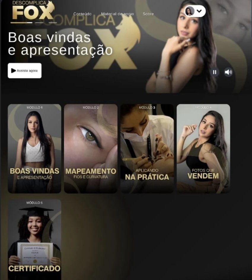 Área de membros de projeto digital 25